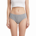 Yoness Grey Women's Hipster Panty