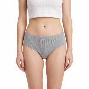 Yoness Grey Women's Hipster Panty