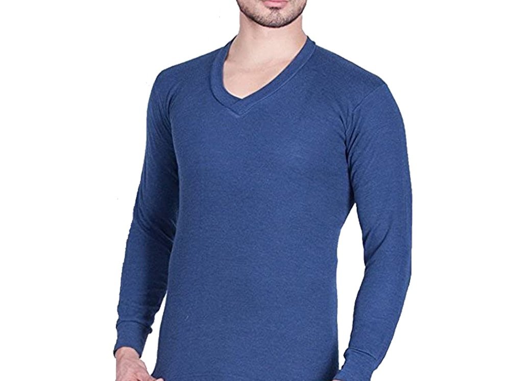 Yoness Men's V-Neck Thermal Upper