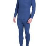 Yoness Men's Thermal Round-Neck Set