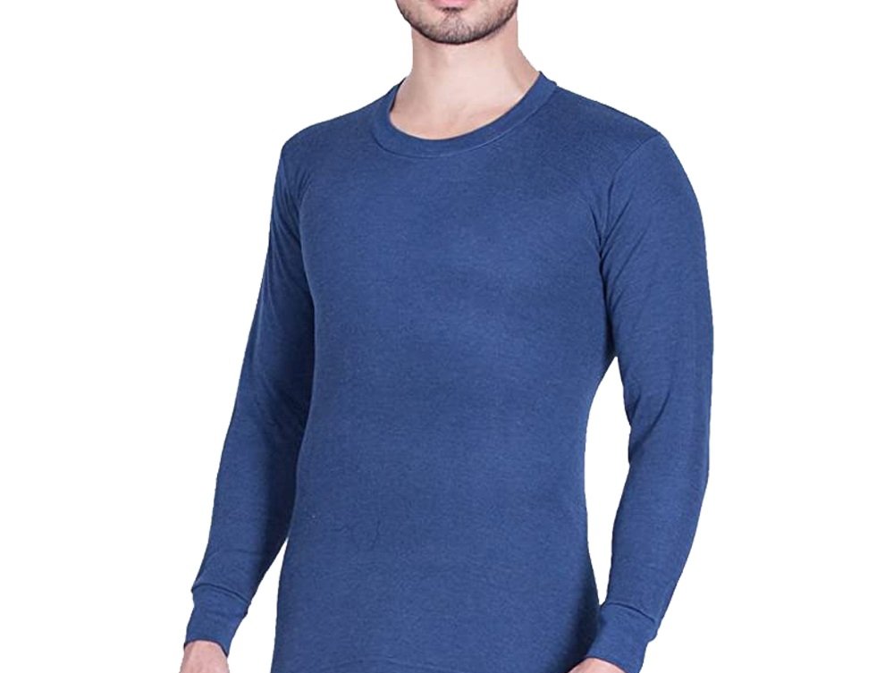 Yoness Men's Round-Neck Thermal Upper