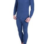 Yoness Men's Thermal V-Neck Set